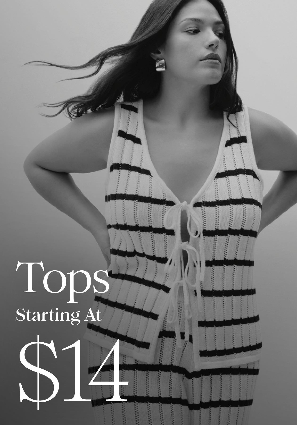 Tops starting at $14